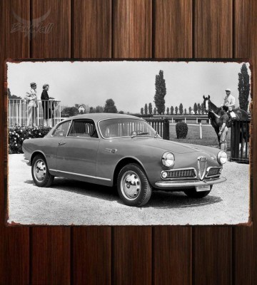Металлическая табличка Alfa Romeo Giulietta Sprint (750 101)